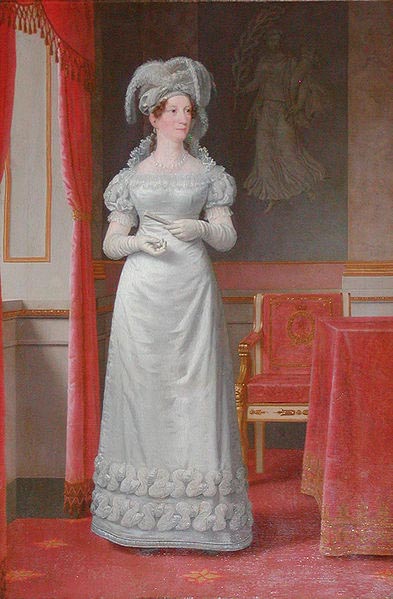 Portrait of Marie Sophie of Hesse-Kassel Queen consort of Denmark